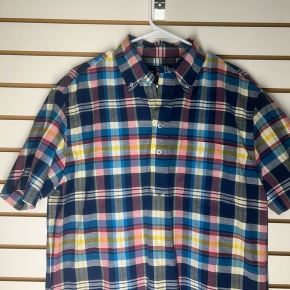 The Nutter x Chubbies Buttons Down Shirt Men's Made in USA Multicolor Plaid Sz M - Picture 2 of 9